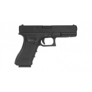 Модель пистолета Glock 17, KP-17, GBB, металл, черный, СО2 (KJW)